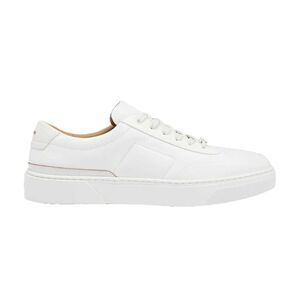Hugo Boss Mens Gary Leather Tennis Sneakers / White